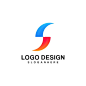 Free vector gradation letter s logo design