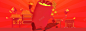 新年红包扁平红色海报banner背景 狂欢 红包 红色 背景 鸡年 背景 设计图片 免费下载 页面网页 平面电商 创意素材