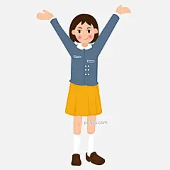 卡通中学生开学日设计素材图片大小2000x2000px 图片尺寸397.87 KB 来自PNG搜索网 pngss.com 免费免扣png素材下载！补课#简约学生#九月#卡通手绘#开学季#开学日#上课#手绘开学日#小学生#校服#校园生活#中学生#