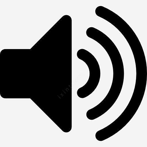 音量图标png免抠素材_新图网 https://ixintu.com 符号 声音 界面 体积 扬声器 音响 音箱 flaticon集