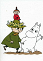 Snuffkin, Little My and Moomin | Flickr - Photo Sharing!