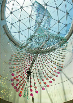 艺术鉴赏  电话(微信)13823969059我叫蟹老板采集到美陈-中庭吊挂1