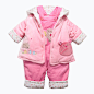卡乐吉瑞比 2013春节新款 雪兔小宝宝棉衣服婴儿背带套童冬装194