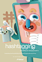Telcel Ad由Grand Chamaco提供“Hashtagging”。
