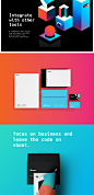 Sbont Brand Identity Design. : Sbont is a Node.js framework that makes the process of building server-side applications easier and more organized for backend developers.