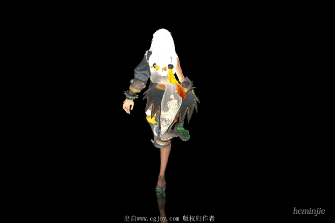 女性跑后侧..gif-花瓣网