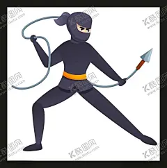 手绘忍者剑客 【酷图网】手绘忍者剑客,手绘忍者,手绘剑客,忍者,剑客
