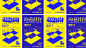 海燕计划”主视觉 配色   (黄色：#fbee02，用互补色和三角形配色去取色，颜色上很有视觉冲击力）