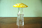 Danish Modern Art Glass Mushroom - Bo Borgstrom for Aseda