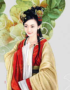 风帆云海采集到绘画美女