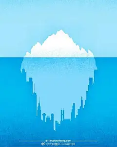 #LOGO设计# 正负形创意插画欣赏！马来西亚平面设计师 Tang Yau ​​​​