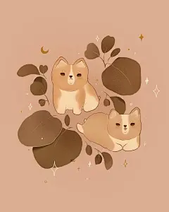 插画｜奶茶色 就是治愈色