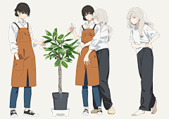 想画漫画的你说采集到R-人物速写