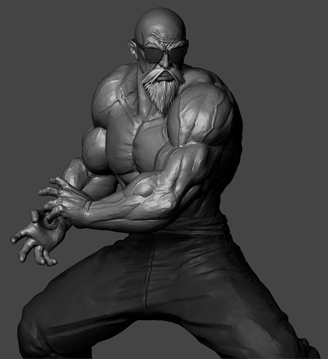 Master Roshi_Original Kamehameha, mars .-花瓣网