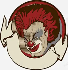 创意小丑图案 元素 免抠png 设计图片 免费下载 页面网页 平面电商 创意素材