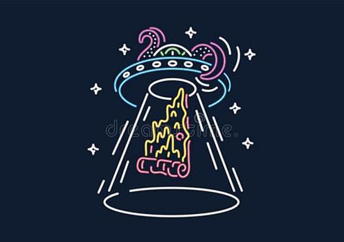 外星人插画_百度图片搜索