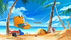 三丽鸥 san-x linefriends kacofriends 可爱少女心插画ipad壁纸 电脑壁纸