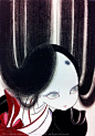 【微图秀】巻田はるか笔下的少女 京剧扮相的那幅多美！ - 绘画艺术 #插画# #采集大赛#