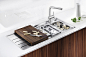 BLANCO AXIS II 45 S-IF - Kitchen sinks from Blanco | Architonic : BLANCO AXIS II 45 S-IF - Designer Kitchen sinks from Blanco ✓ all information ✓ high-resolution images ✓ CADs ✓ catalogues ✓ contact information..