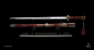 MULAN - Sword of Mulan, Jared Haley : The Sword of Mulan. 

During my time at The Weta Workshop I was heavily involved in the manufacture preparation of the weapons and armour for Disney's live action Mulan 2020. This project was very special in that we 3