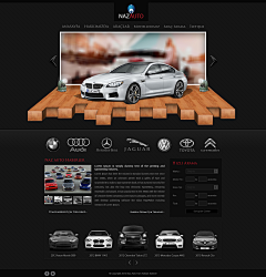 小虫蝴蝶采集到WEB Design 黑