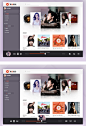 音乐播放器-UI界面设计_UI设计_UI_UI设计师-Uimaker-专注UI设计