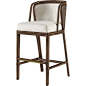 Buy Barbara Barry Ojai Counter Stool by McGuire Furniture - Made-to-Order designer Furniture from Dering Hall's collection of Contemporary Barstools & Counter Stools.
