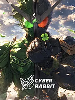 假面骑士壁纸 _ 领取七月好运_1_Cyber Rabbit_来自小红书网页版