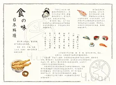 寿司三折页