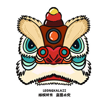 AI AI矢量醒狮阿祖