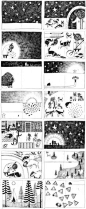 Some storyboarding for a children’s book by Martha Anne; More of her Inuit inspired artwork can be found here: http://martha-anne.tumblr.com/tagged/inuit