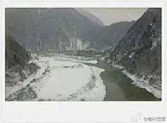 #琵琶西游记#过宝鸡，秦岭山连山，雪花天接天。童年时常穿越这片大山，火车总在隧洞中越过，今天则是茫茫的雪