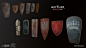 Witcher 3 Props, Ionut Nicolaescu : Working on The Witcher 3: Wild Hunt is my biggest achievement as an artist. The guys at CD Projekt Red were amazing and inspired me a lot. Here are a few of the assets i have made for the game. For the "Naglfar&