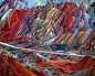 张掖丹霞地貌：中国颜色最多的山