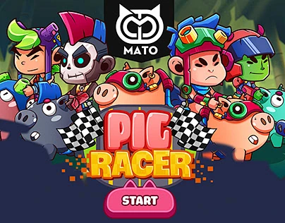PIG RACER-花瓣网