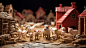 关键词：Plasticine
提示词：Plasticine of an animal farm