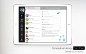 Conceptual design for iPad- by: M-backy - ICONFANS专业界面设计平台