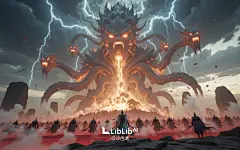 PURE丨天劫降临_玄幻修仙渡劫场景-LoRA-Pure_Black-LiblibAI