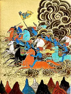 名家绘中国神话 冯健男 大禹治水 - 小红书