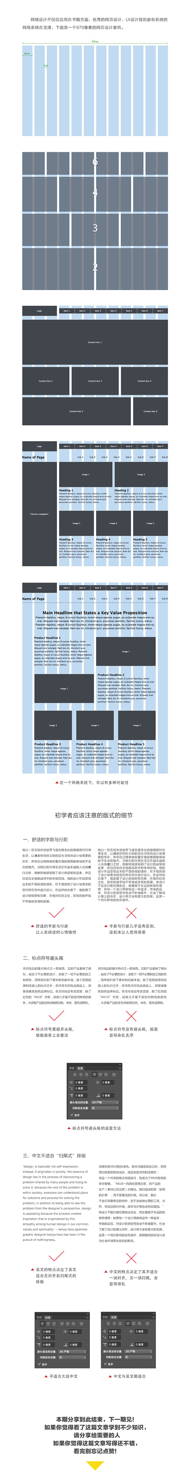在排版中如何设置网格？ - 知乎