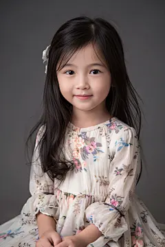 AI数字艺术儿童节儿童摄影写真肖像人物图片-众图网