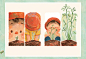 San's little garden • Picture book