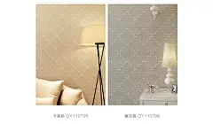 蔷艺工坊 简约墙纸卧室温馨 3d立体壁纸无纺布客厅电视背景墙菱形-tmall.com天猫