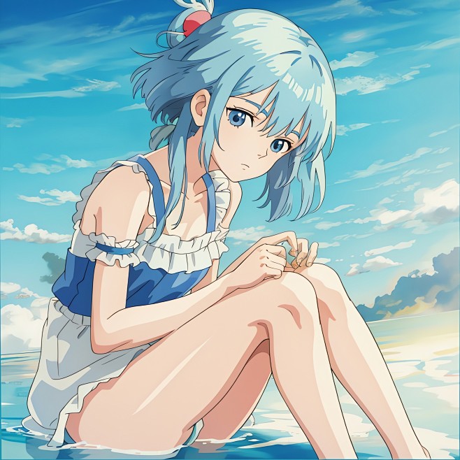 海边少女