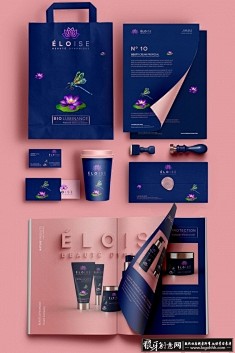 ELOISE化妆品企业形象设计 帆布袋 ...