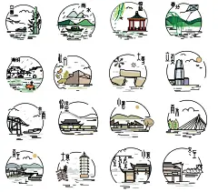 二十四节气图标（有AI源文件） - 小红书