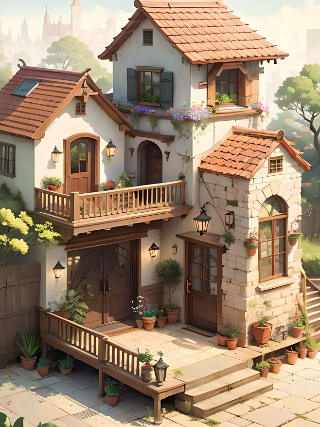 和闺蜜选套自建房，你喜欢哪一套呢？