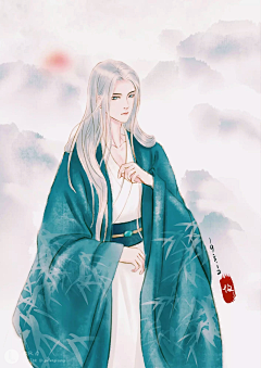Gabriel-Rossetti采集到手绘|古风男