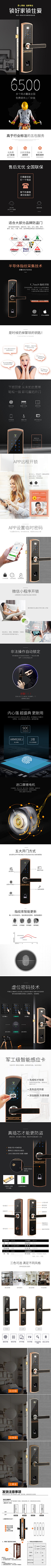 夏天来了呢采集到智能门锁