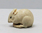 Netsuke. Mouse design, ivoly, Edo period, 18th century